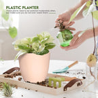 Utopia Home - Plant Pots with Drainage - 7/6.6/6/5.3/4.8 Inches Home Decor - Image 4