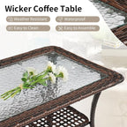 VINGLI Outdoor Coffee Table - Image 4