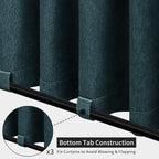 Easy-Going Linen Look Outdoor Curtains Waterproof Windproof Porch Curtains - Image 4