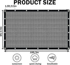 Sun Shade Cloth with Grommets, 90% UV Protection Shade Fabric, Pergola Shade - Image 2