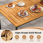 Tangkula 7 Piece Outdoor Dining Set - Image 4