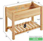 Yaheetech 34x18x30in Horticulture Raised Garden Bed Planter Box - Image 3