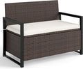 Tangkula 40 Gallon Outdoor Bench by TANGKULA