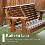 Amish Casual 6 Foot Roll Back Porch Swing - Image 3