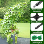 Garden Arch Trellis for Climbing Plants Outdoor 7.2 ft Height Large Tunnel - Image 4