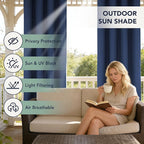 Patio Curtains Outdoor Waterproof - Image 3