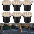 LEONLITE Dia. 4 Inch Well Lights Landscape LED In Ground, Grated Top, 3000K by LEONLITE