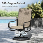 PHI VILLA 9 Piece Patio Dining Set, Expandable Table - Image 8