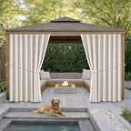 Waterproof Outdoor Curtain W105 x L108 by DivaenCamino