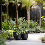 Kante 13", Outdoor Indoor Modern Planter Pots, Lightweight, Weather Resistant - Image 6