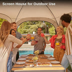 East Oak Screen House Tent Pop-Up, Portable Screen Room Canopy Instant Screen - Image 9