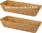 4 Pack 24 Inch Trough Coconut Liners - Image 7