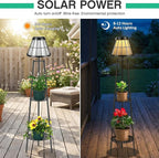 2 Pack 45.5'' Outdoor Floor Lamps - Image 2