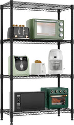 1000 lbs 4 Tier Shelf Metal Storage Shelves Wire Rack Closet Organizers by MEIGAOPLASTICANDMETALHKCOLIMITED