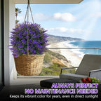 Artificial Lavender Topiary Ball - Image 7