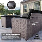 Kullavik 13 Pieces Outdoor Patio Furniture Set - Image 3