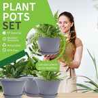 Quarut 12 Inch Large Planter Pot - Image 2