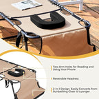 Yaheetech 26.4" Tanning Chair - Image 6