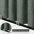Easy-Going Linen Look Outdoor Curtains Waterproof Windproof Porch Curtains - Image 4