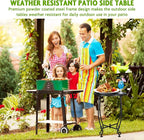 2 Pack 14 Inch Outdoor Side Table - Image 7