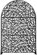 Casaphoria 72" H x 47" W Arched Metal Privacy Screen - Image 2