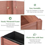 SoliWood Set of 2 Raised Garden Bed - Image 4