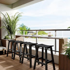 Stoog All-Weather Bar Stools Set of 2, Low Maintenance, - Image 2