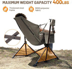 TIMBER RIDGE Hammock Camping Chair, Oversized Swinging Chair - Image 8
