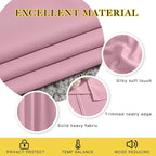 NICETOWN Rouge Pink Blackout Curtains 84 inch Length, Grommet Top Room - Image 2
