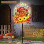 Solar Thanksgiving Turkey Outdoor Decor - Image 7