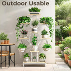 Plant Stand Indoor with 4 Grow Lights - Image 7