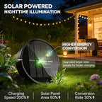 Solar Lights Outdoor Garden Decor Hanging Lanterns Decoration Metal Sunflower - Image 5
