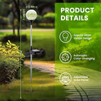 GIGALUMI Solar Garden Lights 3 Pack, Outdoor Solar Lights - Image 6