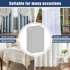 36pcs Outdoor Curtain Weights, Plastic Wrapped Magnetic Drapery Weights - Image 7