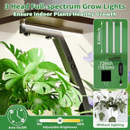CODACE Plant Stand Indoor with Grow Lights, 6 Tiered Plant Shelf Indoor - Image 4