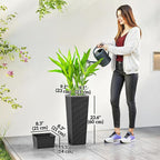 Outsunny 23.6 Inch Tall Planters - Image 3