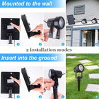 Solar Spot Lights Outdoor Color Changing, Solar RGB Spotlights Waterproof - Image 5
