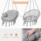 Goutime Hammock Chair, Macrame Hanging Swing Chairs - Image 6