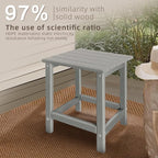 Outdoor Side Tables Adirondack, HDPE Small Table - Image 7