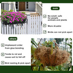 2PCS 24Inch Rectangle Window Box Liner Felt Planter Basket Liner Insert Black - Image 4