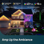 Linkind Smart Solar Spot Lights Outdoor SL5C, Solar Lights Outdoor Spotlight - Image 5