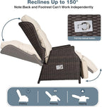 Outdoor Indoor Wicker Recliner - Image 3