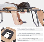 Yaheetech 22.4" Tanning Chair - Image 8