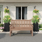 Stoog Outdoor Benches Set of 2, 2-Person Poly Lumber Garden Bench - Image 7