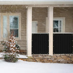 UPGRADE Privacy Fence Screen 3'x9' Black Outdoor 90% Visibility Blockage 170 - Image 7