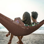 Lazy Daze Hammocks Handwoven Mayan Hammock, 10.5 FT Soft Rope Double Hammocks - Image 6