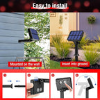 btfarm 4 Pack Solar String Lights Outdoor - Image 7