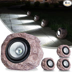 Outdoor Solar Rock Light by Cloud+sakura