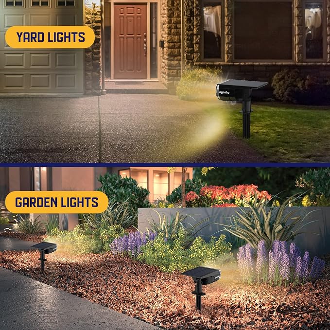Kyosho Solar Outdoor Lights Waterproof IP67, 38 LEDs Solar Spot Lights Outdoor - Image 7