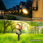 Plug and Play Low Voltage Landscape Lighting Kit, Warm White Waterproof Outdoor - Image 7